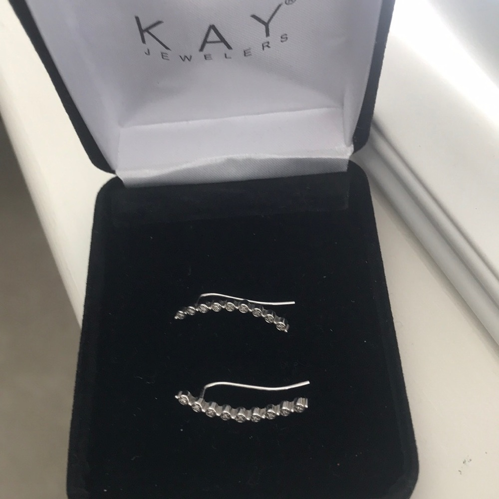 Kay Jewelers climber earrings